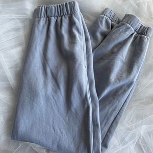 brandy sweats, light blue, one size